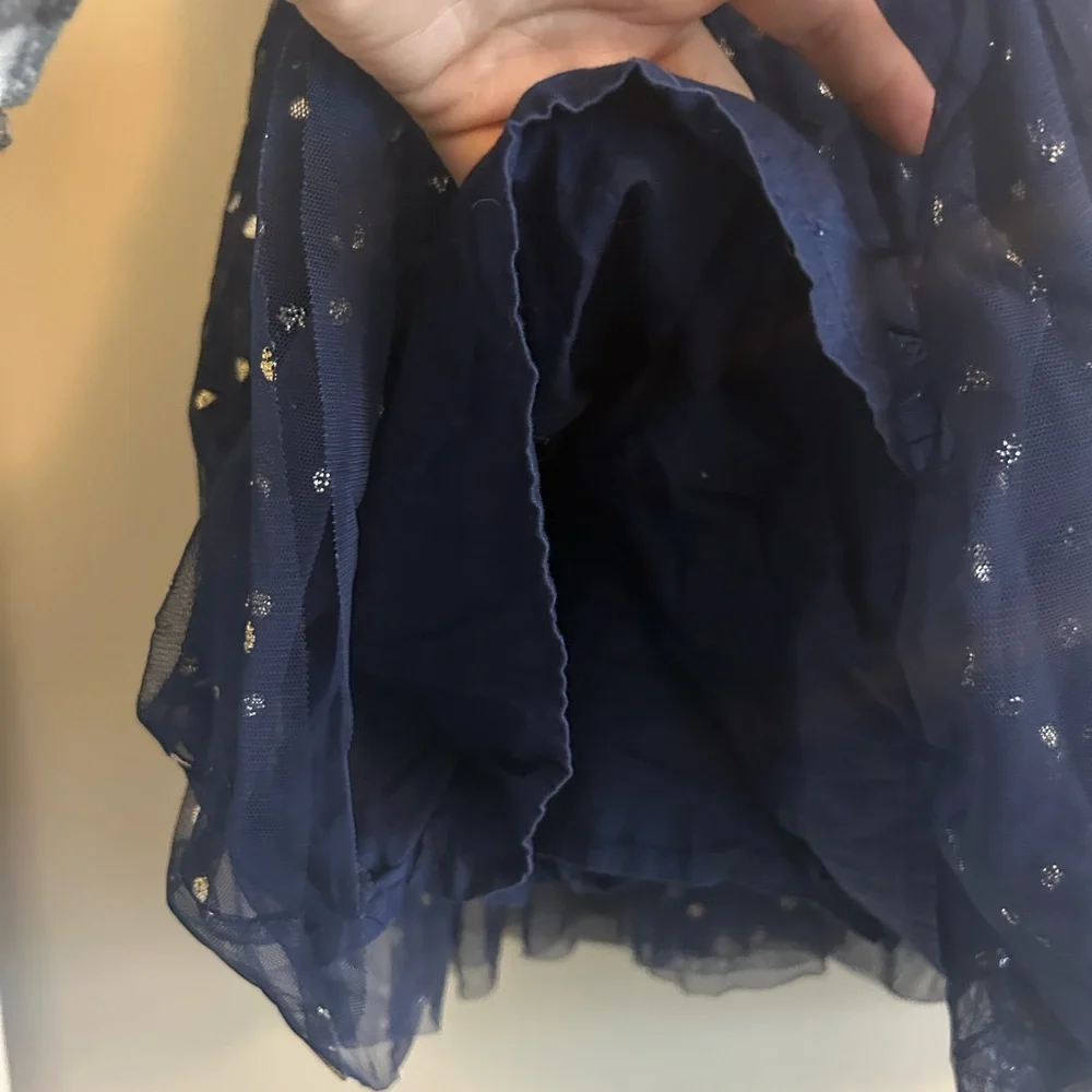 Oshkosh Girl 5T Navy Dress